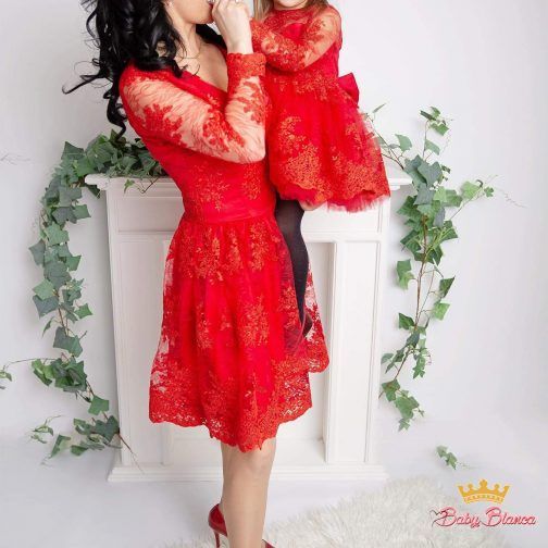 Lace dress MOTHER & DAUGHTER - mom