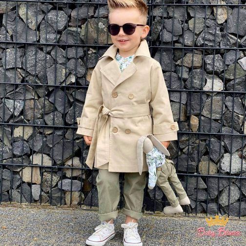 Trench coat for a boy