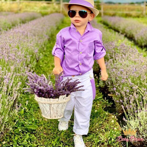 Lavender shirt