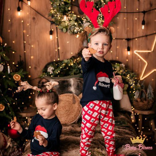 Christmas pajamas for a boy