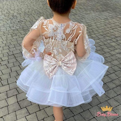 Lace dress for a girl