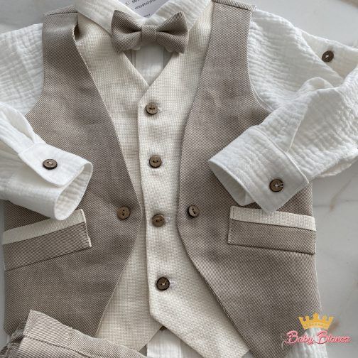 2-piece linen suit for a boy