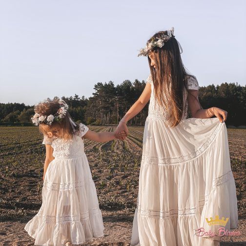 Sukienka dla dziewczynki Boho